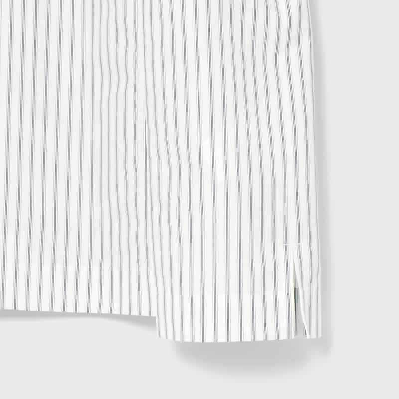 SACAI SACAI＜サカイ＞ コットンポプリン ストライプシャツ WHITE