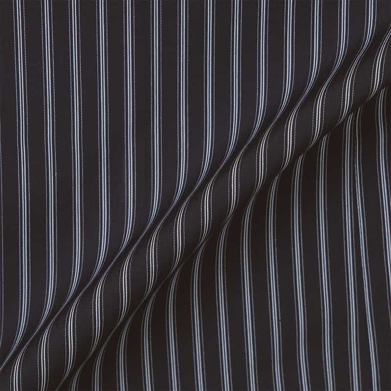 SACAI SACAI＜サカイ＞ コットンポプリン ストライプシャツ NAVY