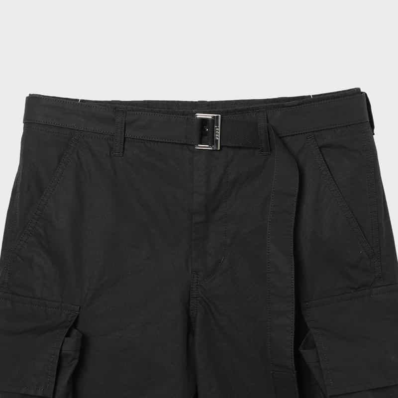 SACAI SACAI＜サカイ＞ コットンパンツ BLACK