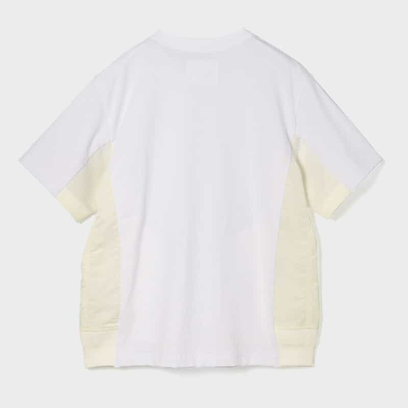 SACAI SACAI＜サカイ＞ コンビネーションカットソー WHITE