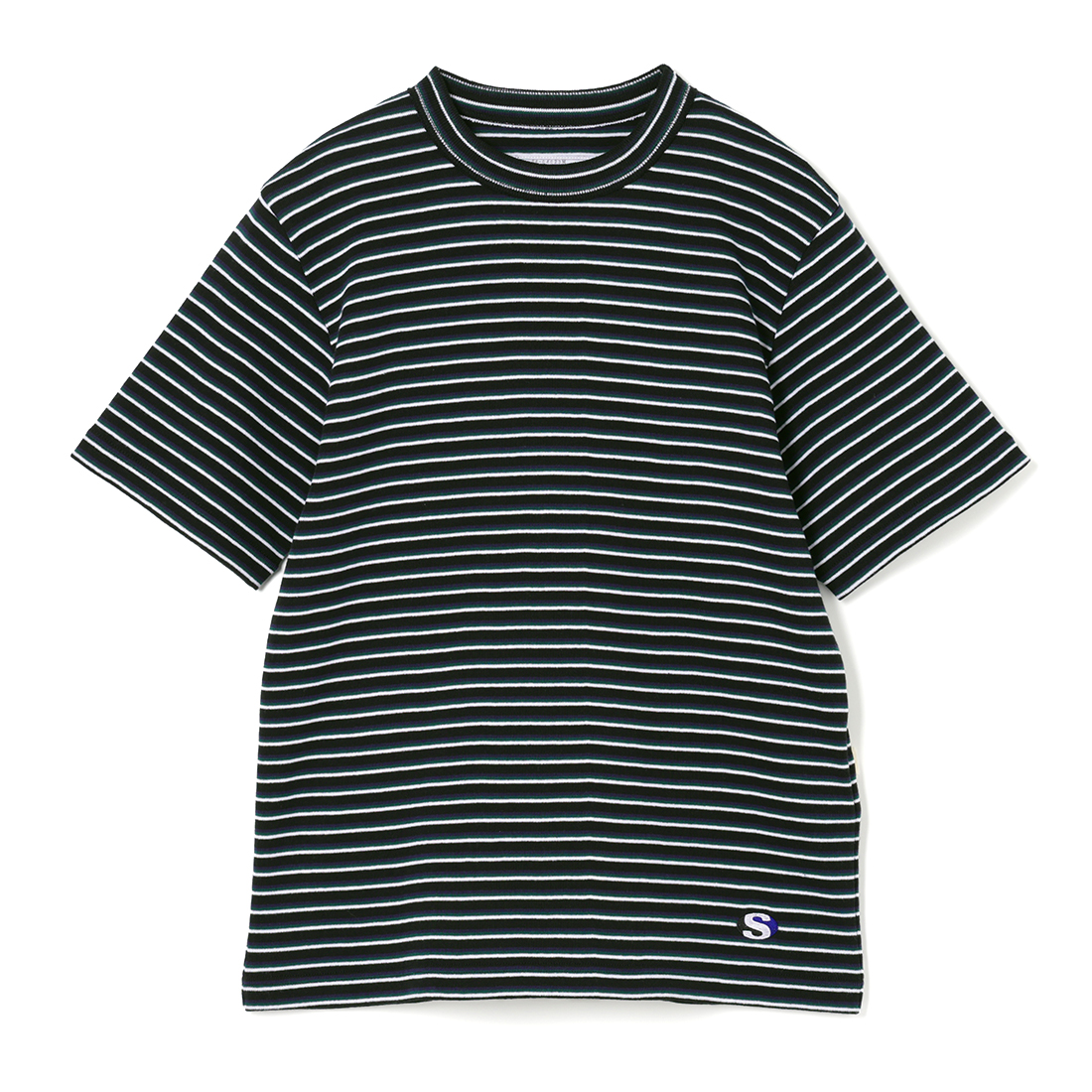SACAI＜サカイ＞ ボーダー柄Tシャツ