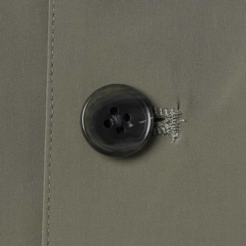 BARNEYS NEW YORK ウォッシャブル ノーカラーブルゾン BEIGE