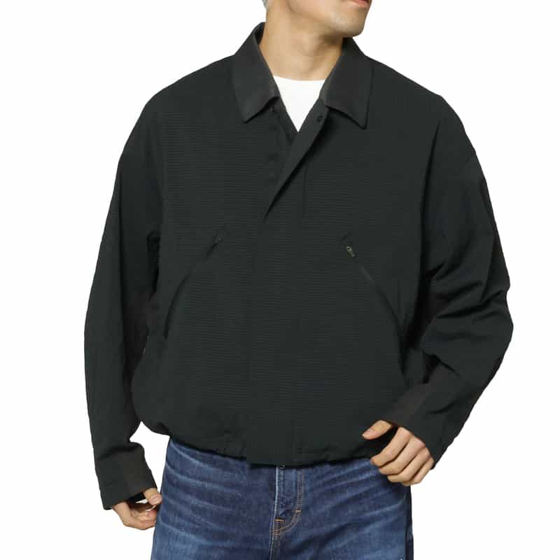 BARNEYS NEW YORK コンビネーションブルゾン NAVY