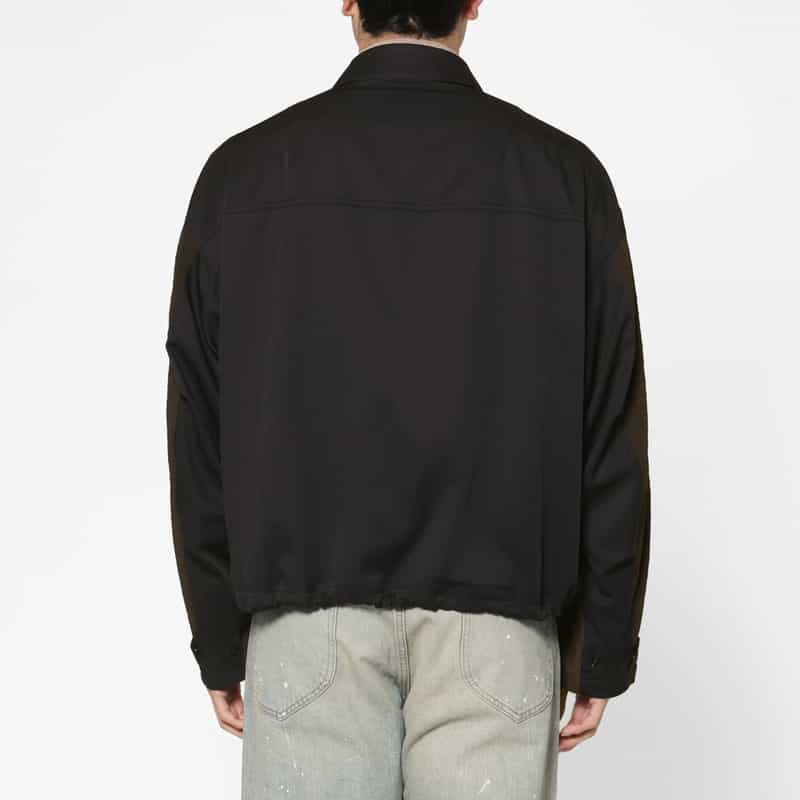 BARNEYS NEW YORK コンビネーションブルゾン BROWN