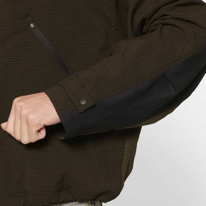 BARNEYS NEW YORK コンビネーションブルゾン BROWN