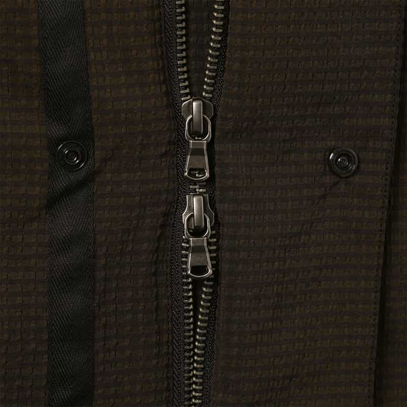 BARNEYS NEW YORK コンビネーションブルゾン BROWN