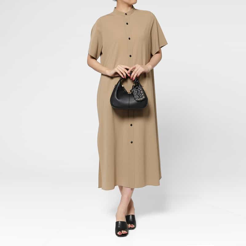 GANNI GANNI＜ガニー＞ 2WAYミニバッグ BLACK