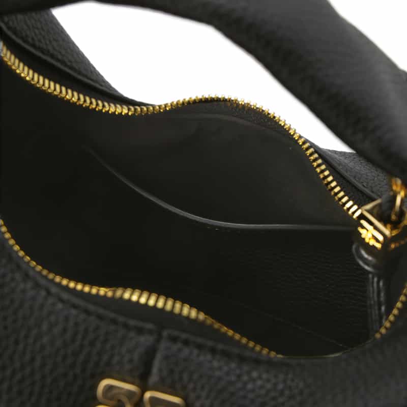 GANNI GANNI＜ガニー＞ 2WAYミニバッグ BLACK