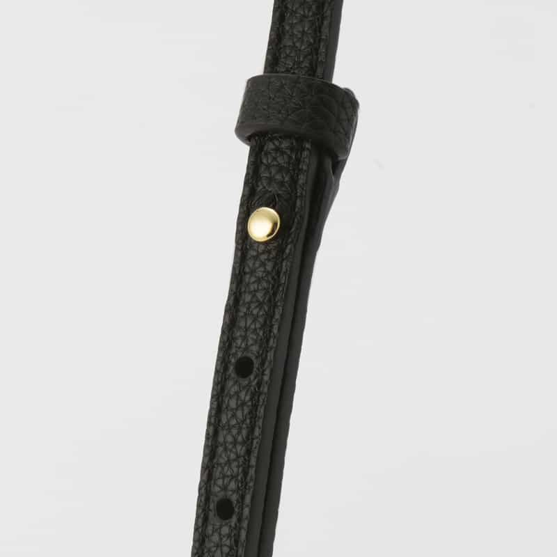 GANNI GANNI＜ガニー＞ 2WAYミニバッグ BLACK