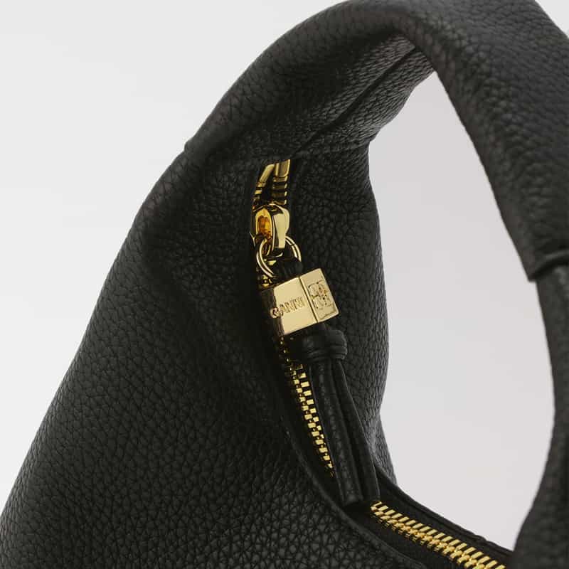 GANNI GANNI＜ガニー＞ 2WAYミニバッグ BLACK