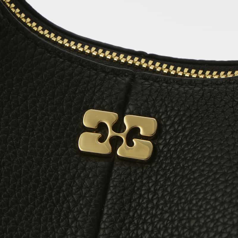 GANNI GANNI＜ガニー＞ 2WAYミニバッグ BLACK