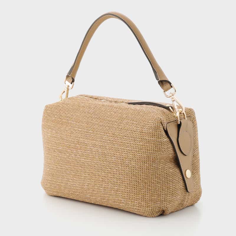 BARNEYS NEW YORK コンビネーション ワンショルダーバッグ BEIGE