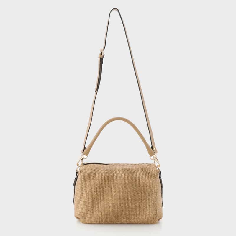 BARNEYS NEW YORK コンビネーション ワンショルダーバッグ BEIGE