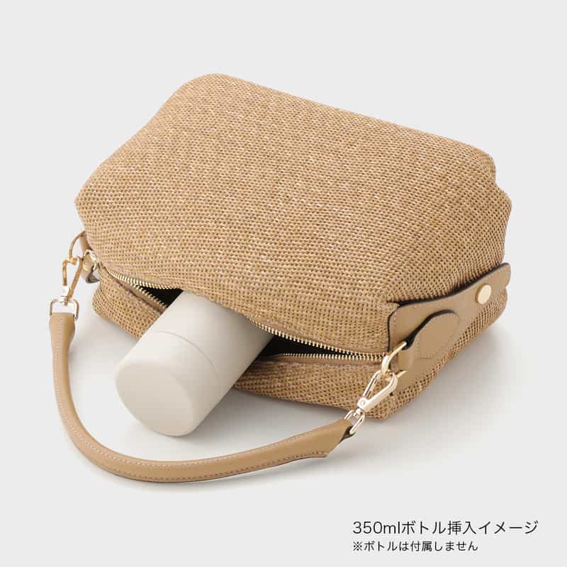 BARNEYS NEW YORK コンビネーション ワンショルダーバッグ BEIGE