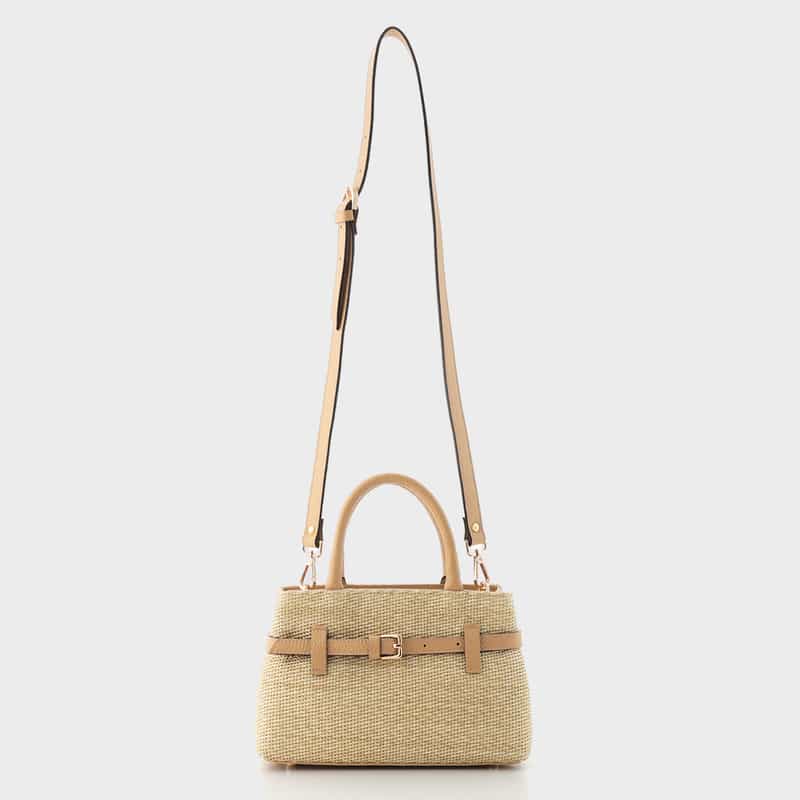 BARNEYS NEW YORK コンビネーション ハンドバッグ LT BEIGE