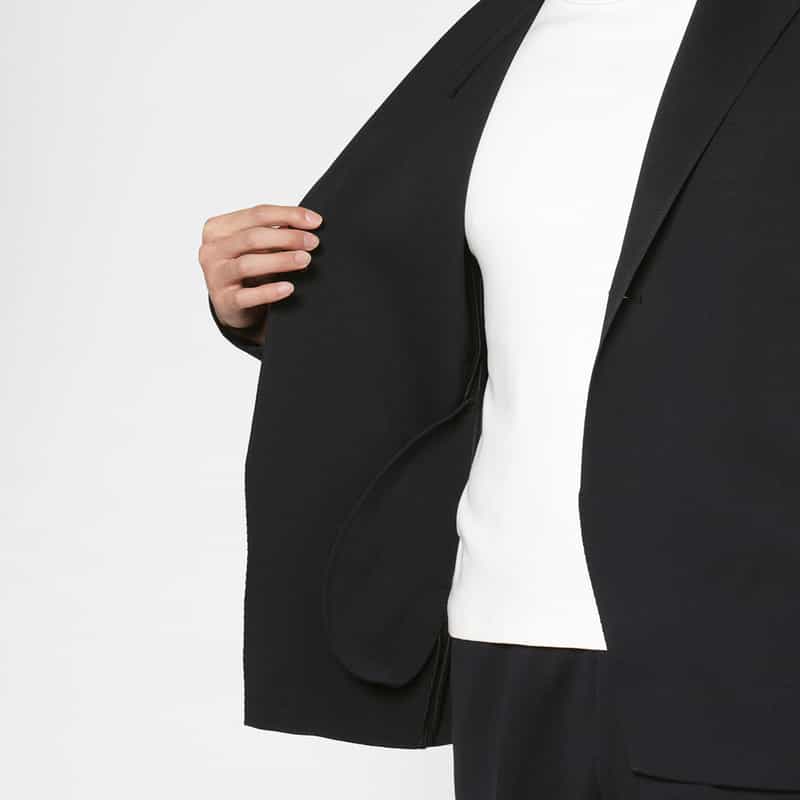 CFCL CFCL＜シーエフシーエル＞ ミラノリブテーラードジャケット BLACK