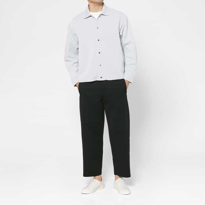 CFCL CFCL＜シーエフシーエル＞ ミラノリブカーブパンツ BLACK