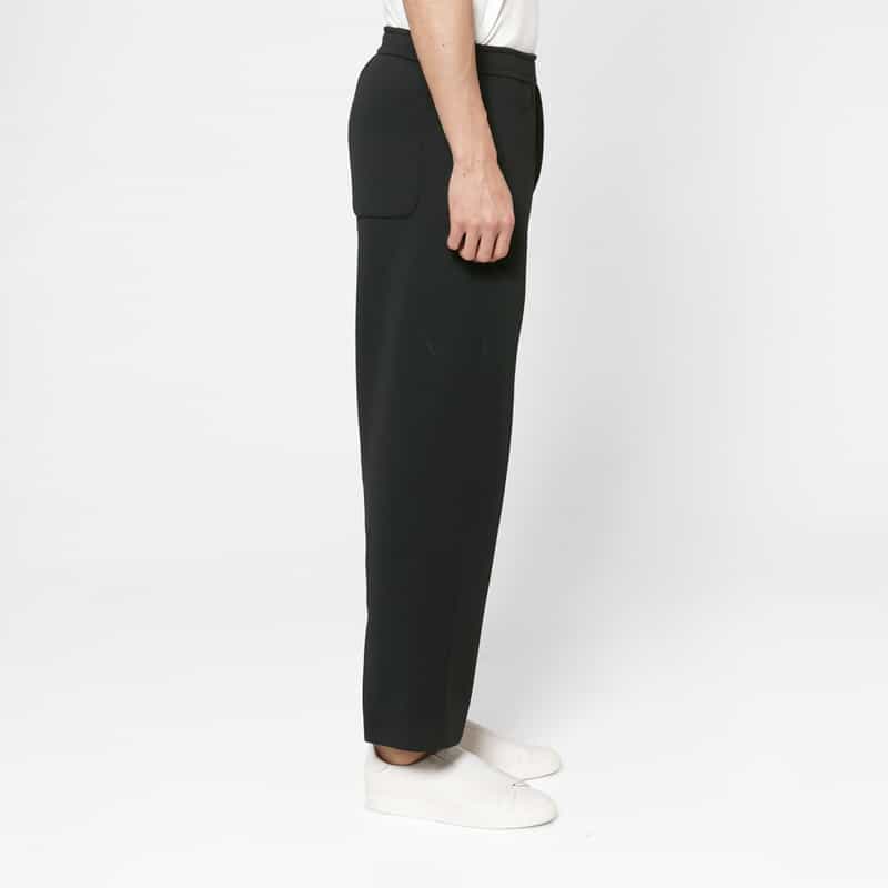 CFCL CFCL＜シーエフシーエル＞ ミラノリブカーブパンツ BLACK