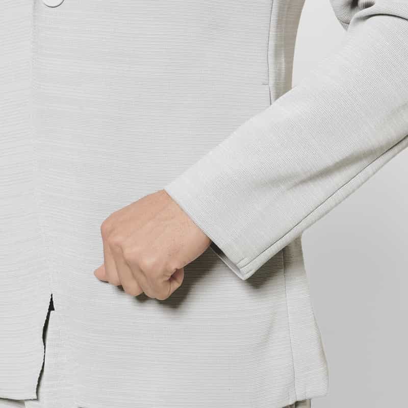 CFCL CFCL＜シーエフシーエル＞ バーニーズ　ニューヨーク限定 ミラノリブテーラードジャケット LIGHT GRAY