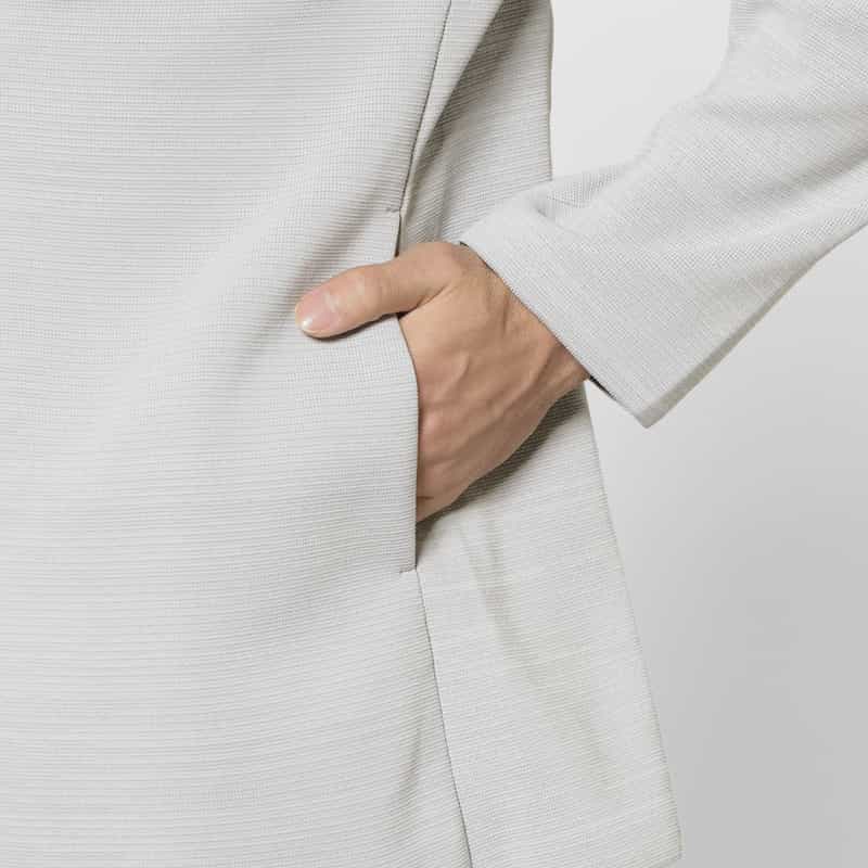 CFCL CFCL＜シーエフシーエル＞ バーニーズ　ニューヨーク限定 ミラノリブテーラードジャケット LIGHT GRAY