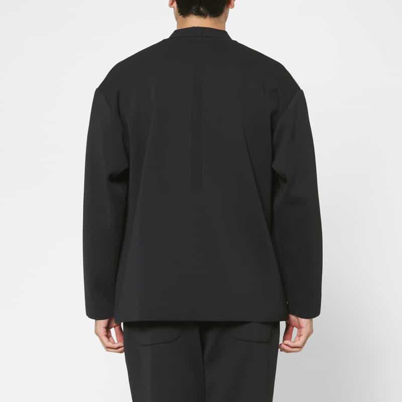 CFCL CFCL＜シーエフシーエル＞ ミラノリブノーカラージャケット BLACK