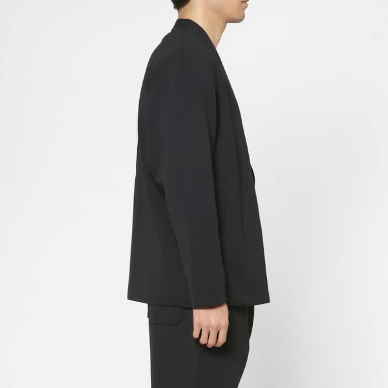 CFCL CFCL＜シーエフシーエル＞ ミラノリブノーカラージャケット BLACK