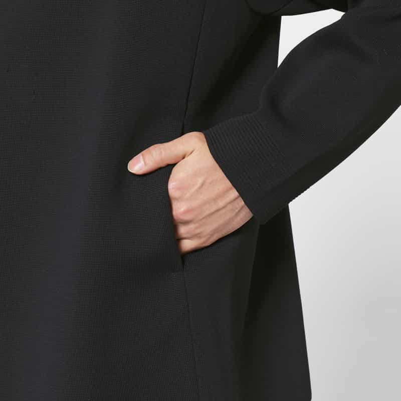 CFCL CFCL＜シーエフシーエル＞ ミラノリブノーカラージャケット BLACK