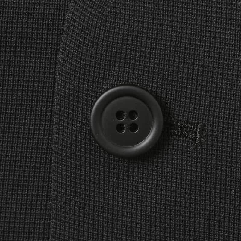 CFCL CFCL＜シーエフシーエル＞ ミラノリブノーカラージャケット BLACK