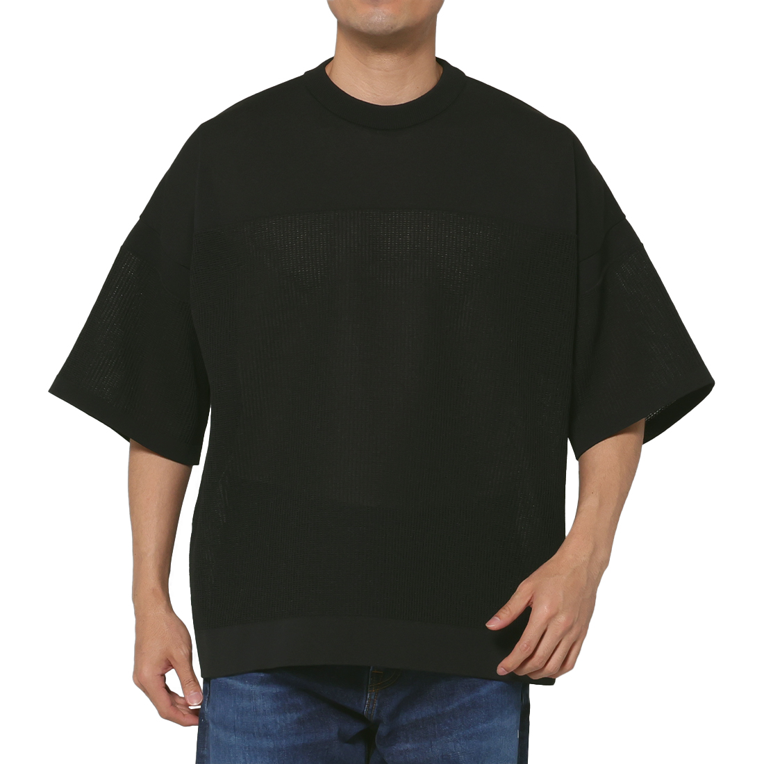 CFCL＜シーエフシーエル＞ ワッフル素材Tシャツ