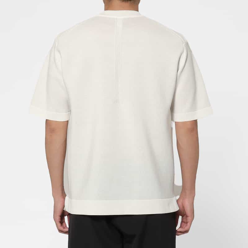 CFCL CFCL＜シーエフシーエル＞ ニットTシャツ WHITE