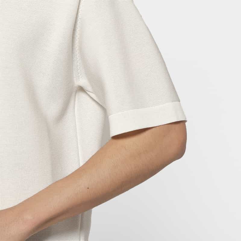 CFCL CFCL＜シーエフシーエル＞ ニットTシャツ WHITE