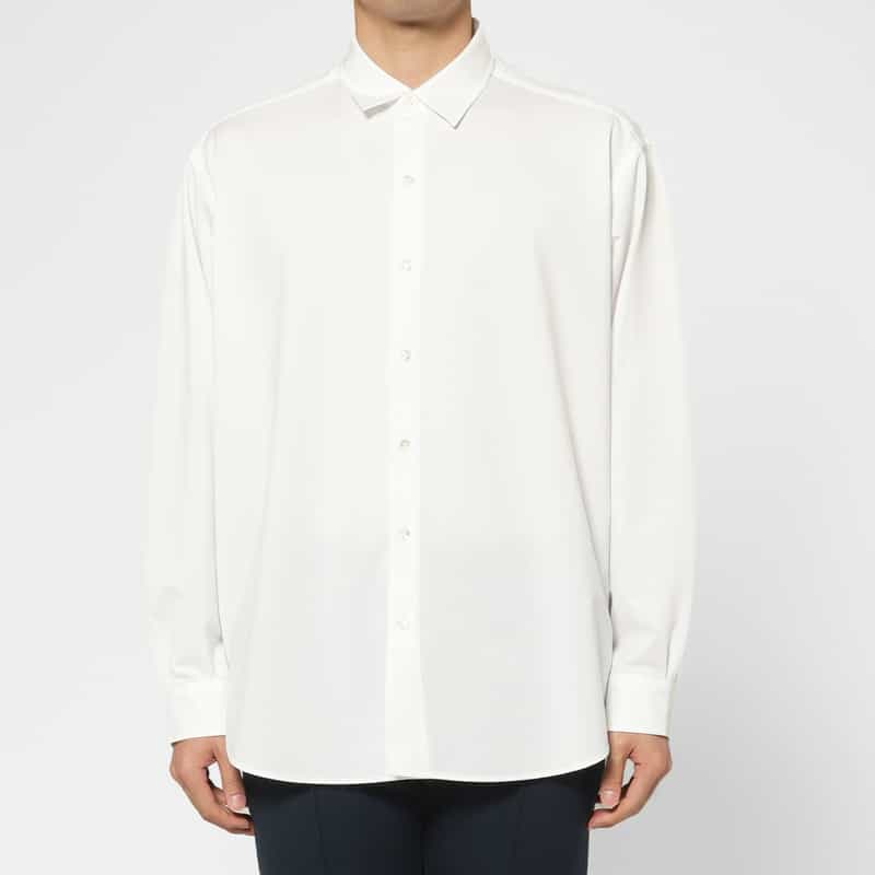 KANEMASA PHIL. KANEMASA PHIL.＜カネマサフィル＞ バーニーズ　ニューヨーク限定カジュアルシャツ WHITE