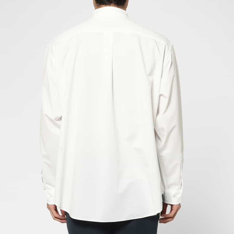 KANEMASA PHIL. KANEMASA PHIL.＜カネマサフィル＞ バーニーズ　ニューヨーク限定カジュアルシャツ WHITE