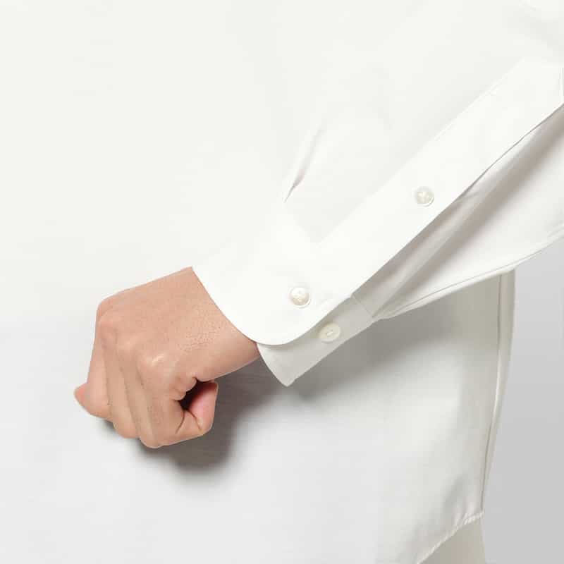 KANEMASA PHIL. KANEMASA PHIL.＜カネマサフィル＞ バーニーズ　ニューヨーク限定カジュアルシャツ WHITE