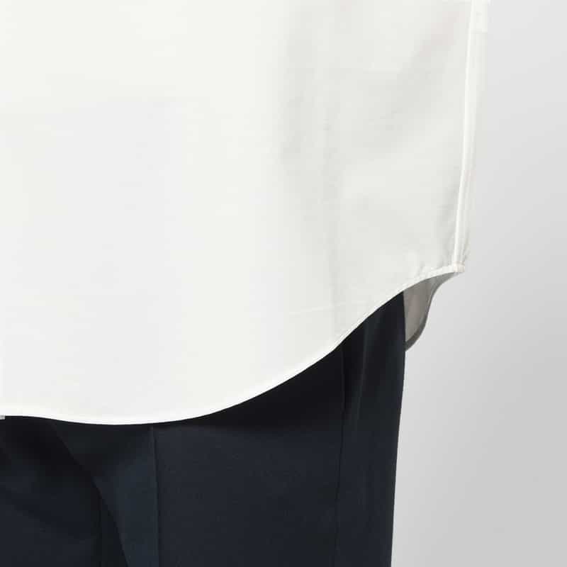 KANEMASA PHIL. KANEMASA PHIL.＜カネマサフィル＞ バーニーズ　ニューヨーク限定カジュアルシャツ WHITE