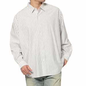 KANEMASA PHIL.＜カネマサフィル＞ バーニーズ　ニューヨーク限定ストライプ柄シャツ