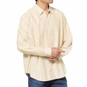 KANEMASA PHIL.＜カネマサフィル＞ バーニーズ　ニューヨーク限定ストライプ柄シャツ