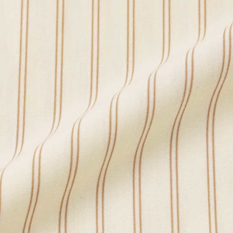 KANEMASA PHIL. KANEMASA PHIL.＜カネマサフィル＞ バーニーズ　ニューヨーク限定ストライプ柄シャツ OFF WHITE