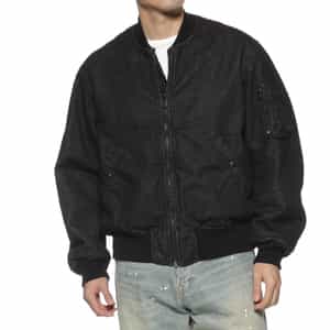 BARNEYS NEW YORK designed by TOMOHIRO KONNO MA-1型デニムブルゾン