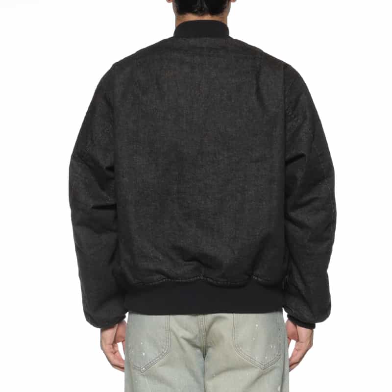 BARNEYS NEW YORK BARNEYS NEW YORK designed by TOMOHIRO KONNO MA-1型デニムブルゾン BLUE