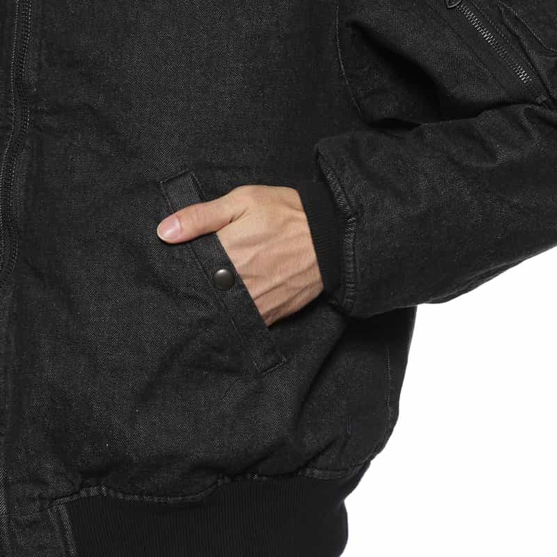 BARNEYS NEW YORK BARNEYS NEW YORK designed by TOMOHIRO KONNO MA-1型デニムブルゾン BLUE