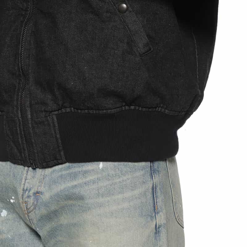 BARNEYS NEW YORK BARNEYS NEW YORK designed by TOMOHIRO KONNO MA-1型デニムブルゾン BLUE