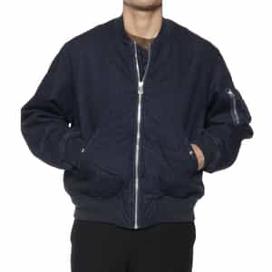 BARNEYS NEW YORK designed by TOMOHIRO KONNO MA-1型デニムブルゾン