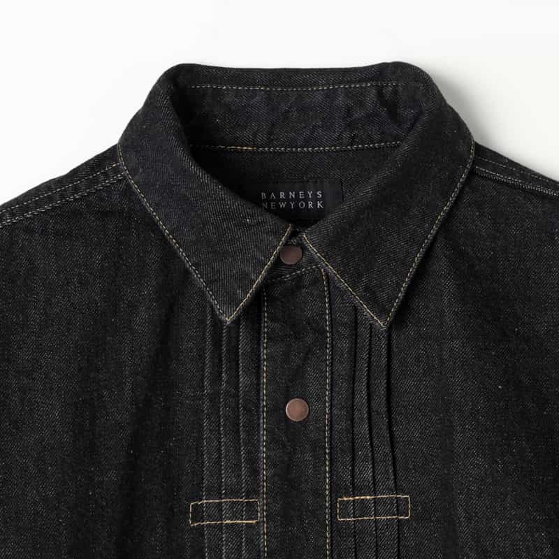 BARNEYS NEW YORK BARNEYS NEW YORK designed by TOMOHIRO KONNO デニムシャツ BLUE