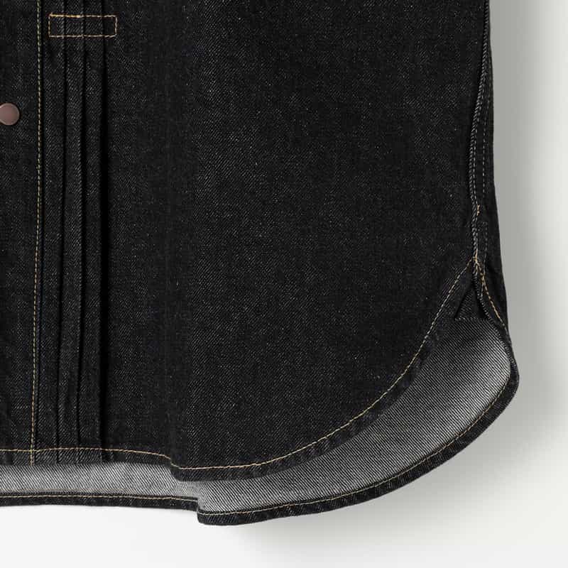 BARNEYS NEW YORK BARNEYS NEW YORK designed by TOMOHIRO KONNO デニムシャツ BLUE