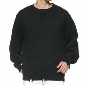 BARNEYS NEW YORK designed by TOMOHIRO KONNO クルーネックニットプルオーバー