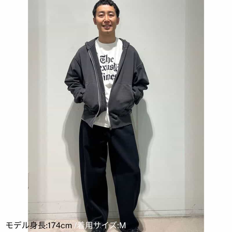 BARNEYS NEW YORK BARNEYS NEW YORK designed by TOMOHIRO KONNO スウェットパーカー GRAY