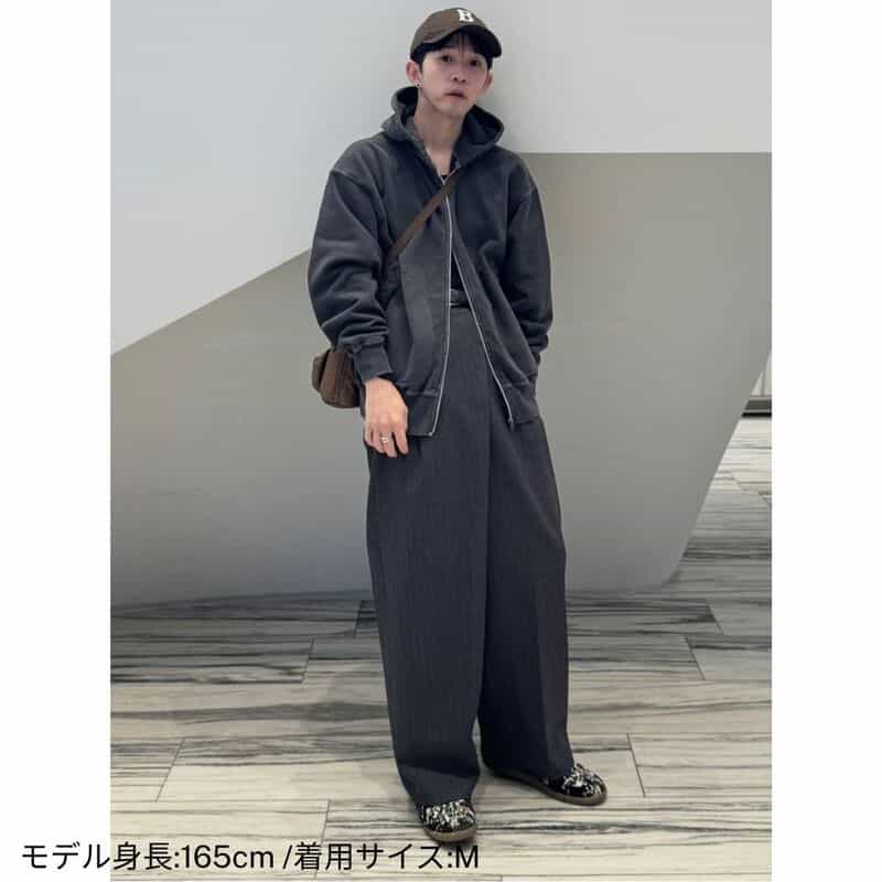 BARNEYS NEW YORK BARNEYS NEW YORK designed by TOMOHIRO KONNO スウェットパーカー GRAY