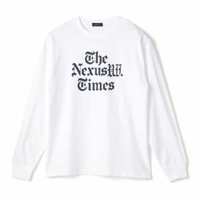 BARNEYS NEW YORK BARNEYS NEW YORK designed by TOMOHIRO KONNO ロングスリーブカットソー WHITE