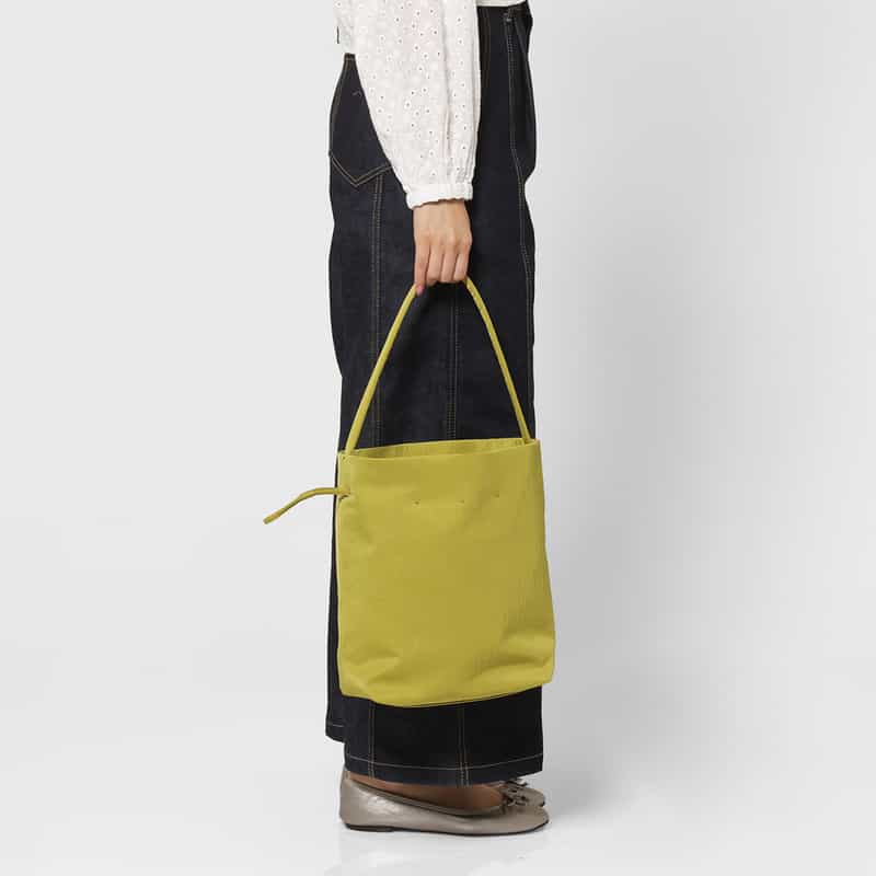 MARY AL TERNA MARYALTERNA＜メアリオルターナ＞ ワンショルダーバッグ "WRAPPING M" LIGHT GREEN